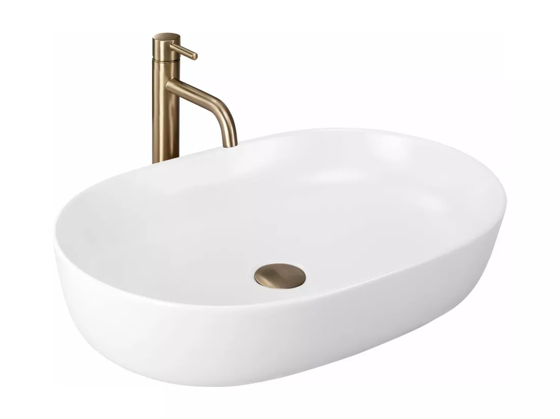 Vasque À Poser Rea Cleo 61 White