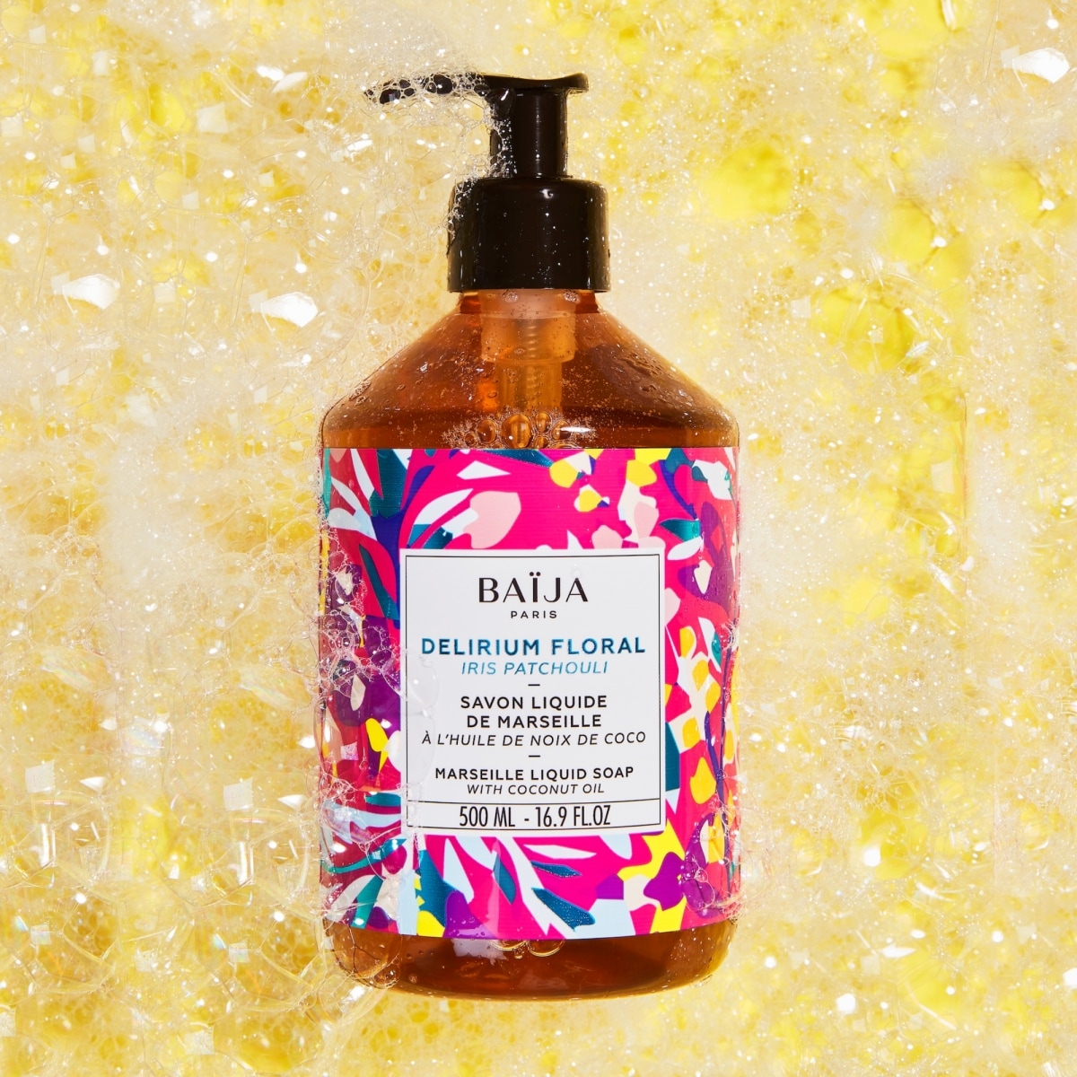 Baija Delirium Floral Savon Liquide Marseille Corps &  Mains