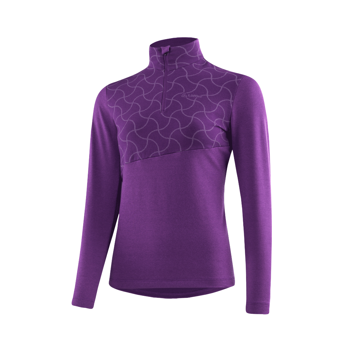 Loeffler Hywa Grace paars dames longsleeve