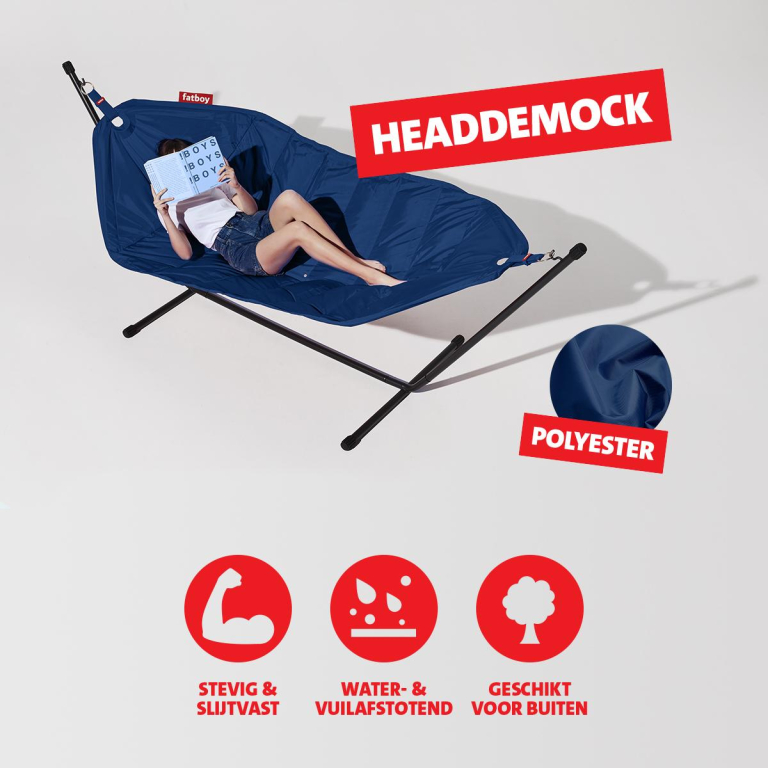 Fatboy Headdemock hangmat zwart