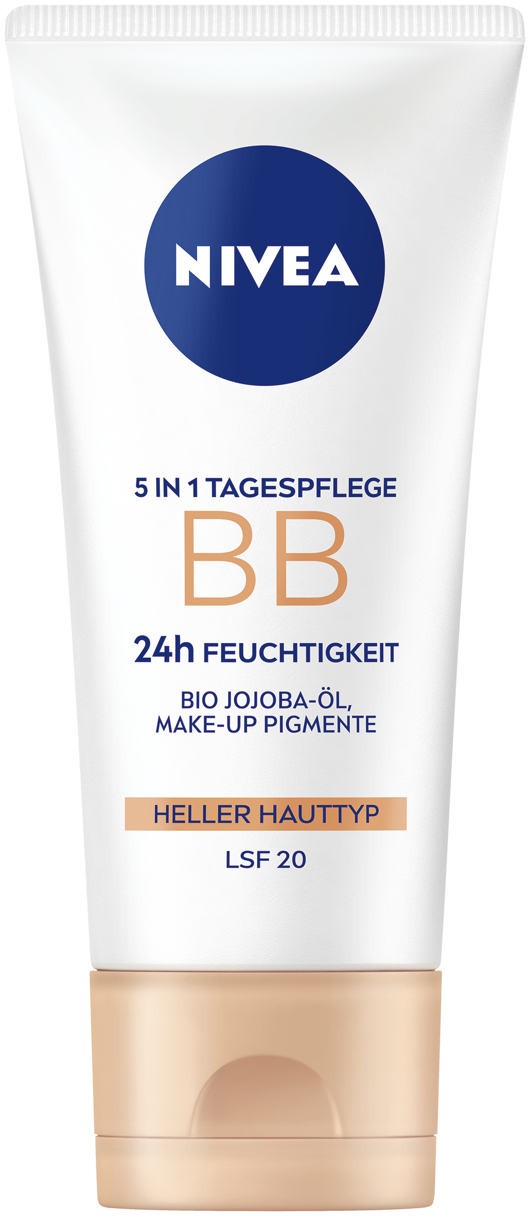 Nivea 5in1 Tagespflege BB<br>50 ml, Tube, hell LSF15