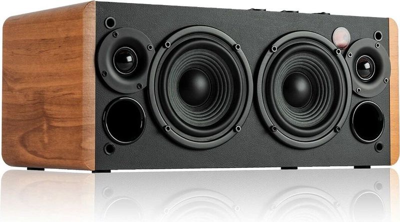 Edifier - D12 - Bluetooth Stereo Speaker - Hout - 70 Watt RMS