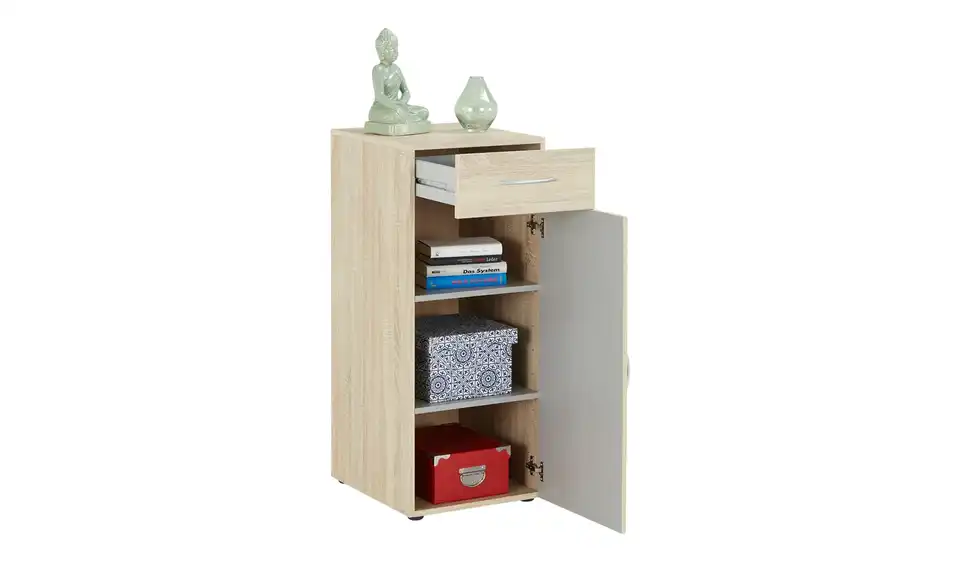 Kommode Multischrank-System 40 cm 48 cm Eiche sägerau (Nachbildung)