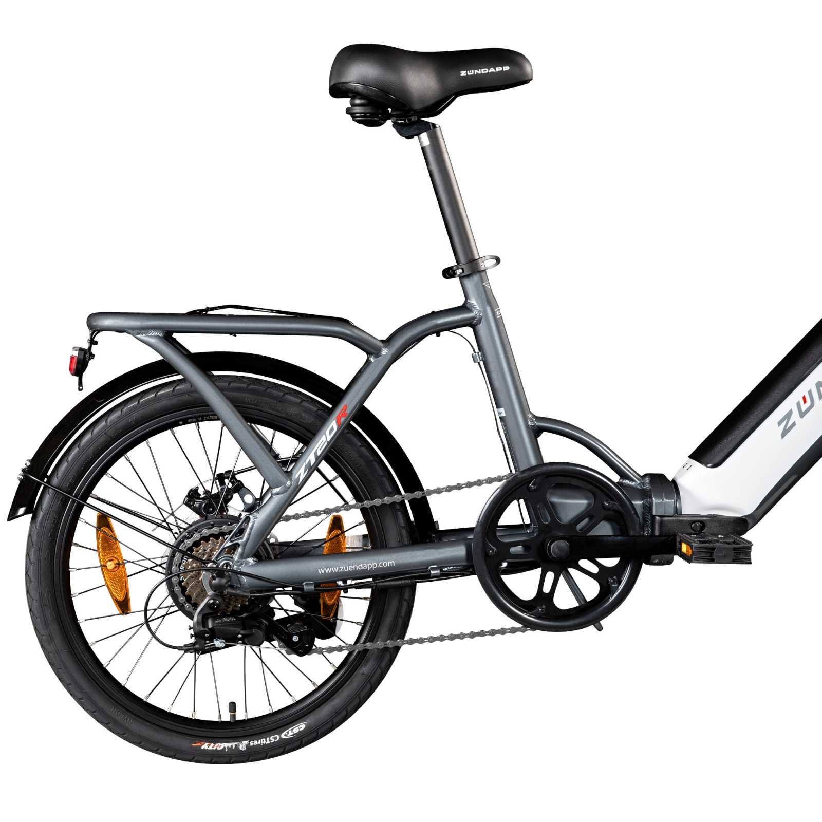 Zündapp Elektro-Klapprad ZT20R - grau - 20''