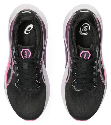 Chaussures Running Asics Gel-Kayano 30 Noir/Rose Femme