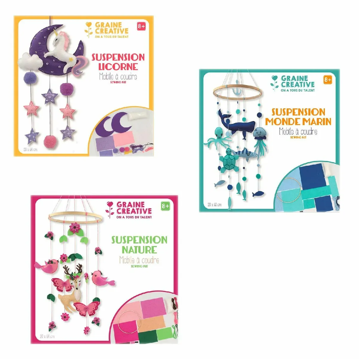 Graines Créatives Kits Mobile Bébé