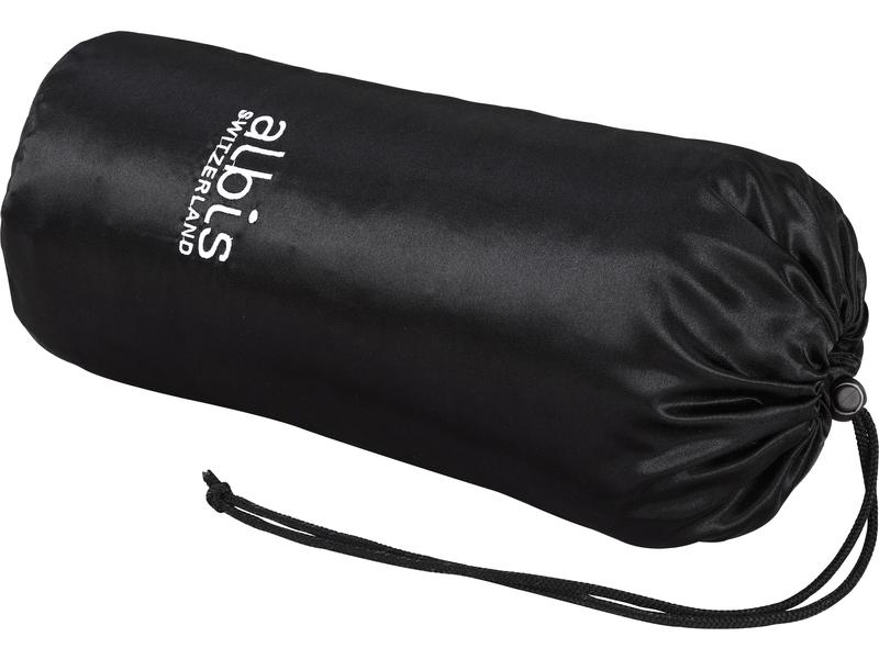 Albis Reisekissen Viaggio Comfort 40 cm x 60 cm Reisekissen mit Satin-Bettwäschebezug