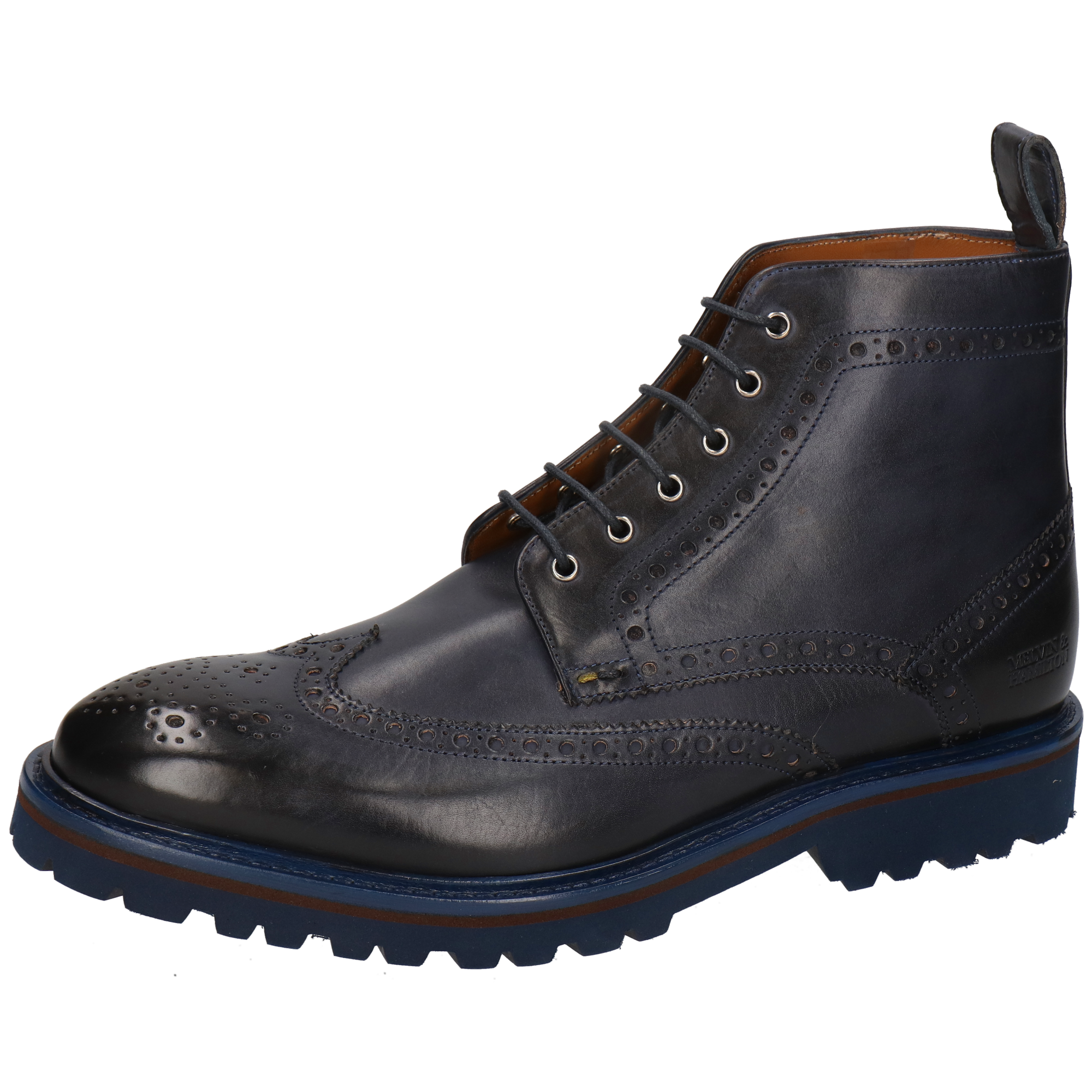 MATTHEW 7 - Bottines en cuir | Bleu