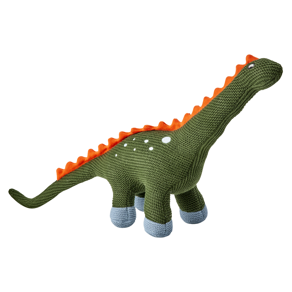 Rice - Kids Knitted Plush Toy - Dinosaur Shape (KITOY-PTDIN)
