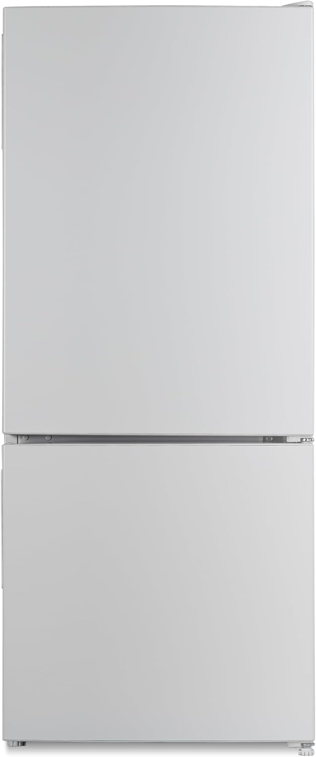 PKM KG117ES Kühl-Gefrierkombination | Silber Design | 114 cm | 87 Liter Kühlen | 30 Liter Gefrieren | 39dB | LED-Beleuchtung | Freistehend