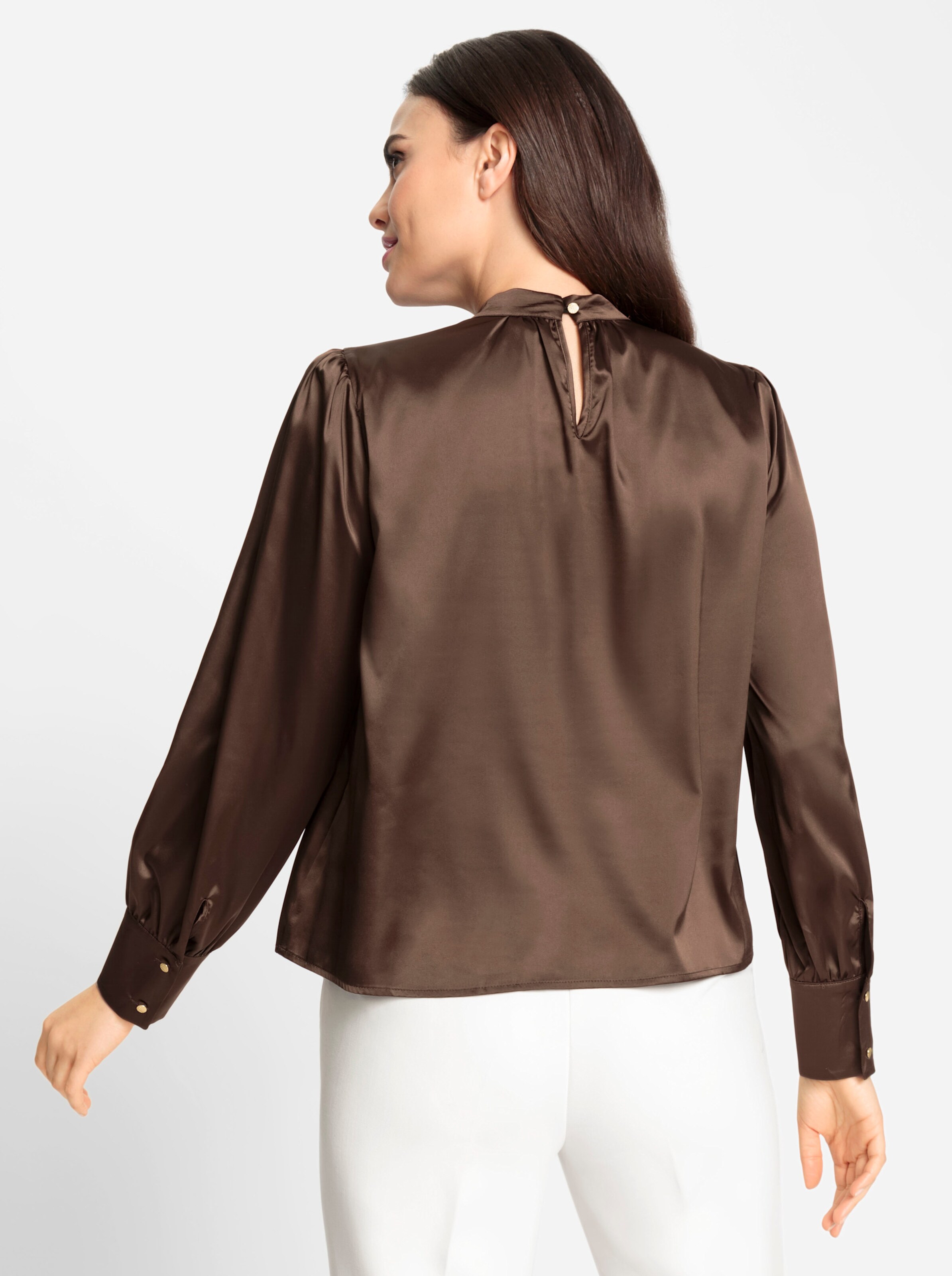 heine Bluse in schoko