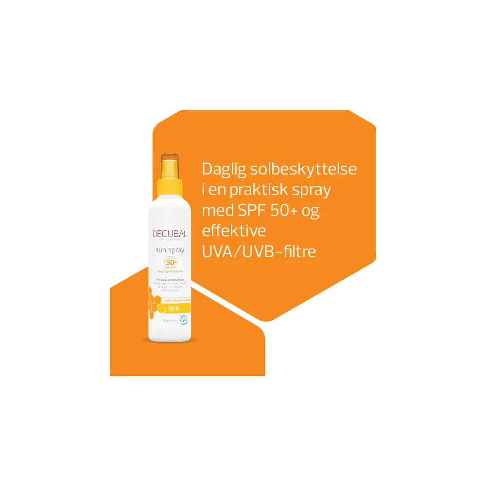 Decubal Sun Spray SPF 50  - 180 ml.