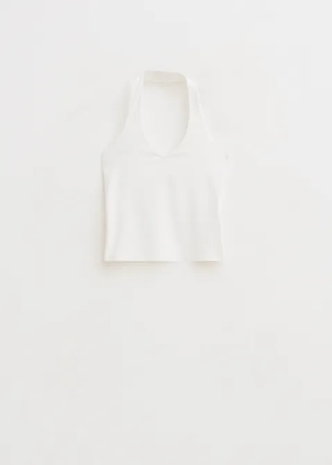 Halter top wit (WIT)