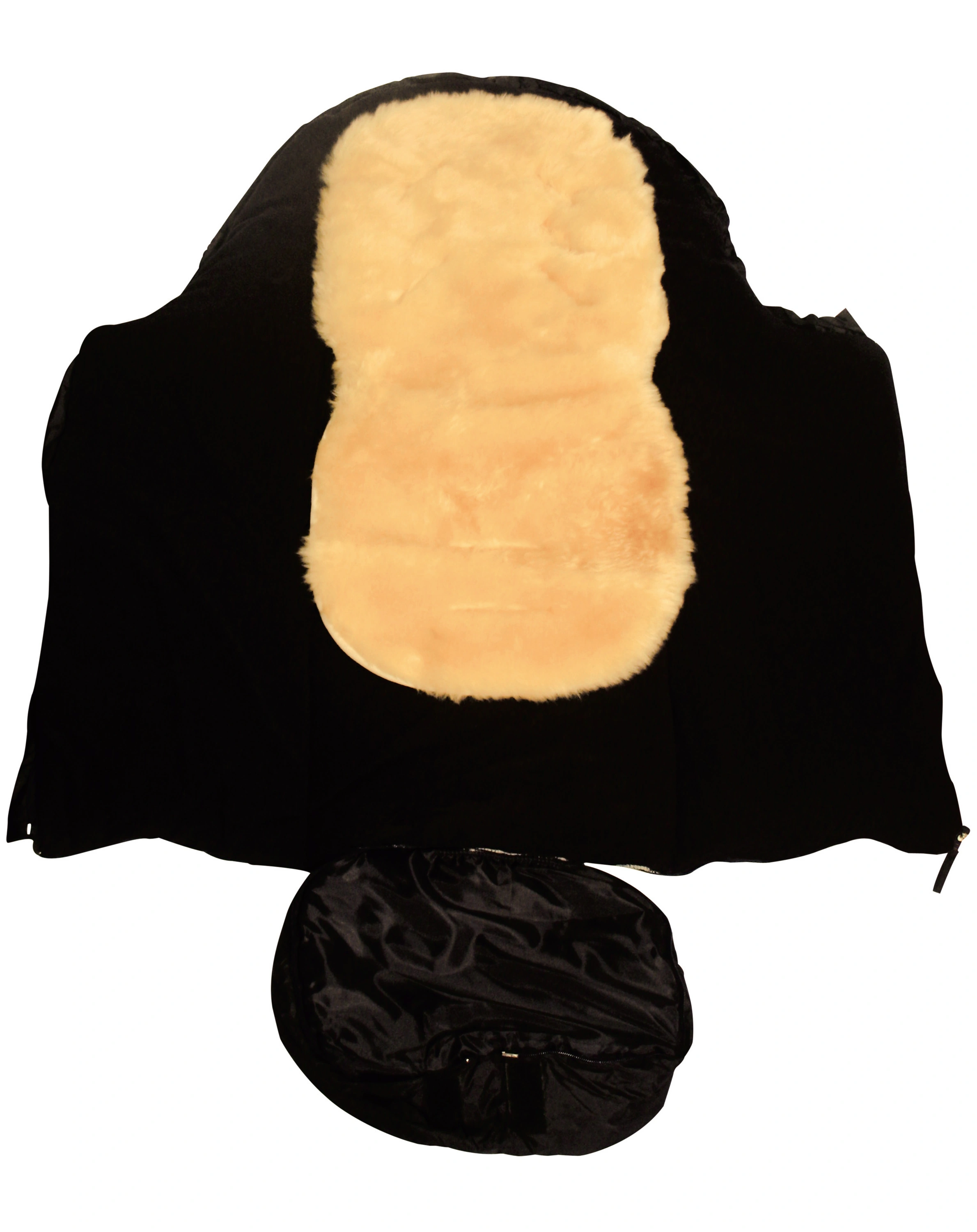 Buggy-Fußsack THERMO SHEEPY in black