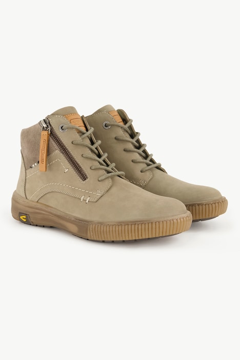 Camel Active Lederboots, Zipper, Nubukleder, warmes Futter