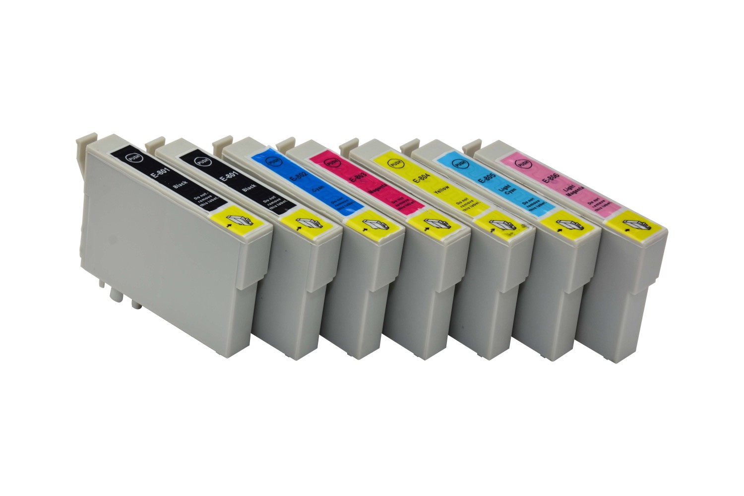 Tintenpatronen Set kompatibel mit Epson T0801 - T0806