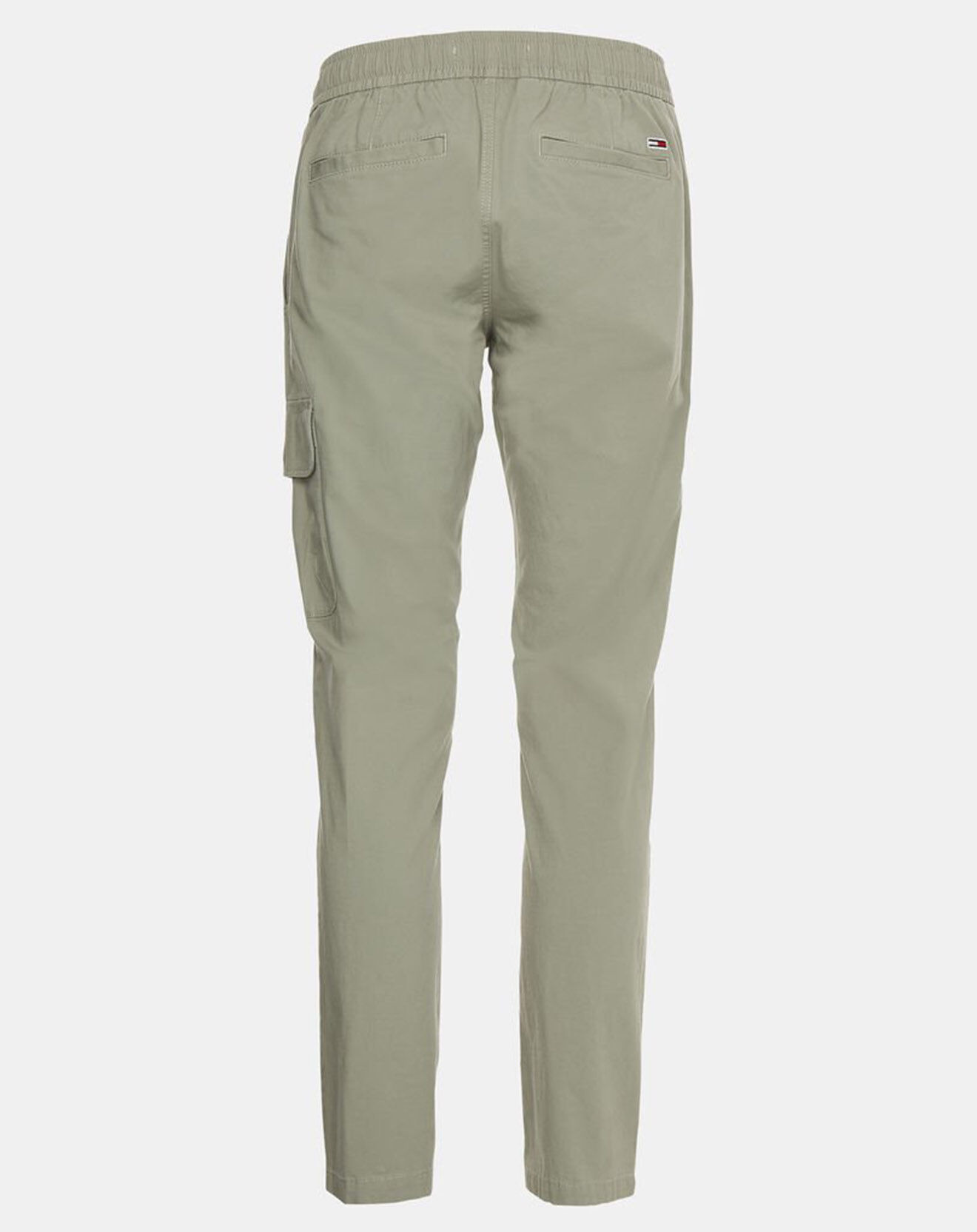 Tommy Jeans Pantalon cargo ajusté Scanton Track vert gris