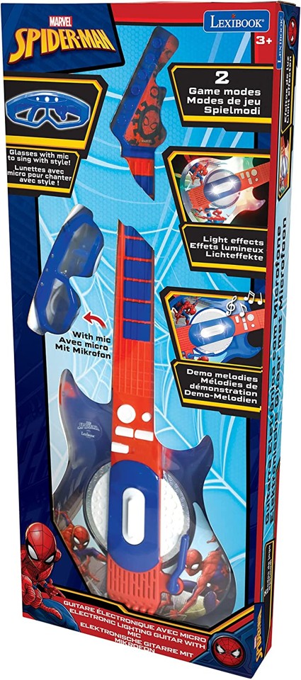 Lexibook - Spider-Man - Elektronisk Guitar