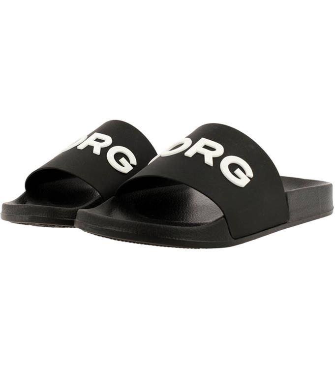 Björn Borg Men Knox Mld 0910 Blk-Wht Badslippers