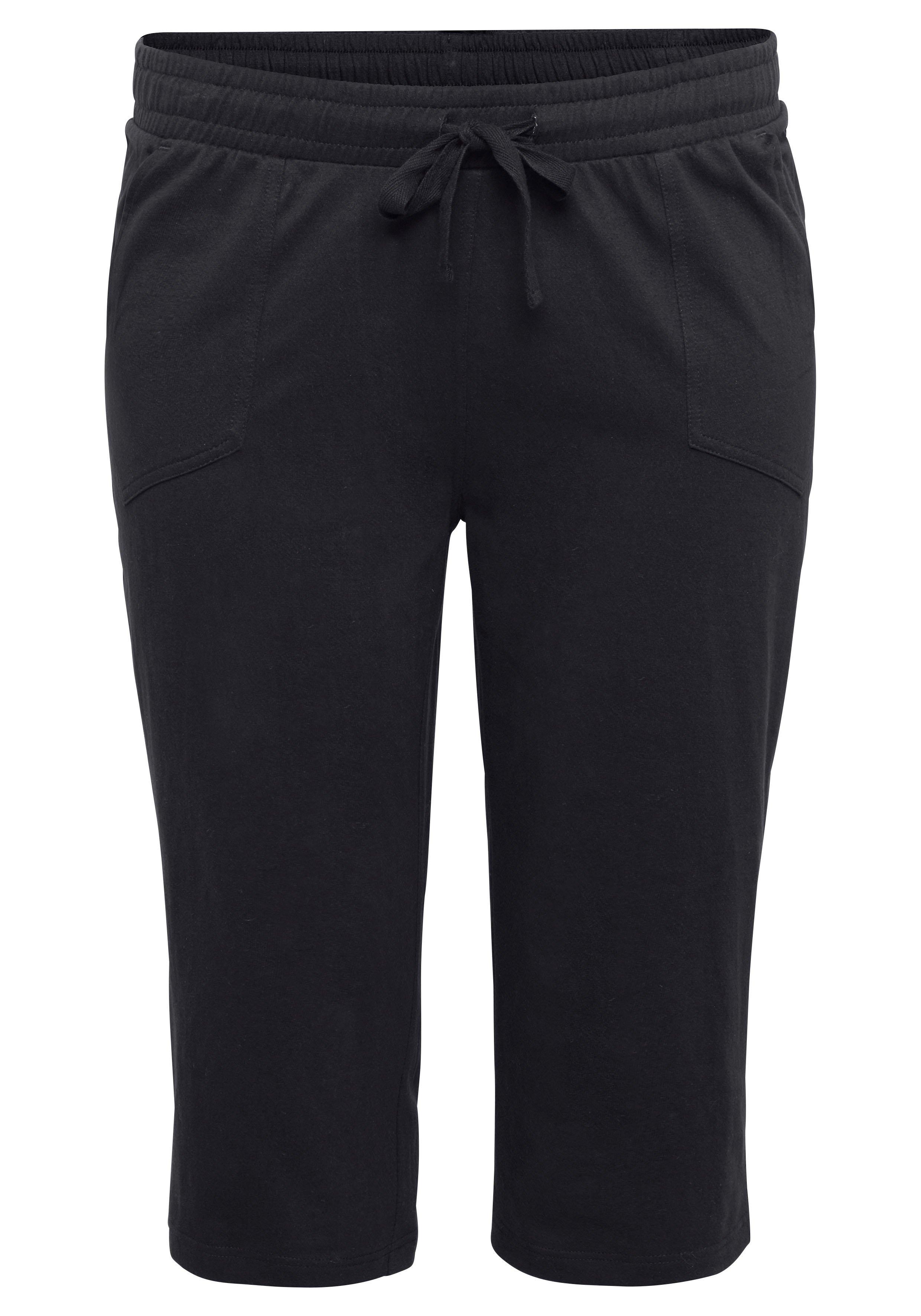 3/4-Hose mit Schlupfbund, aus Jersey