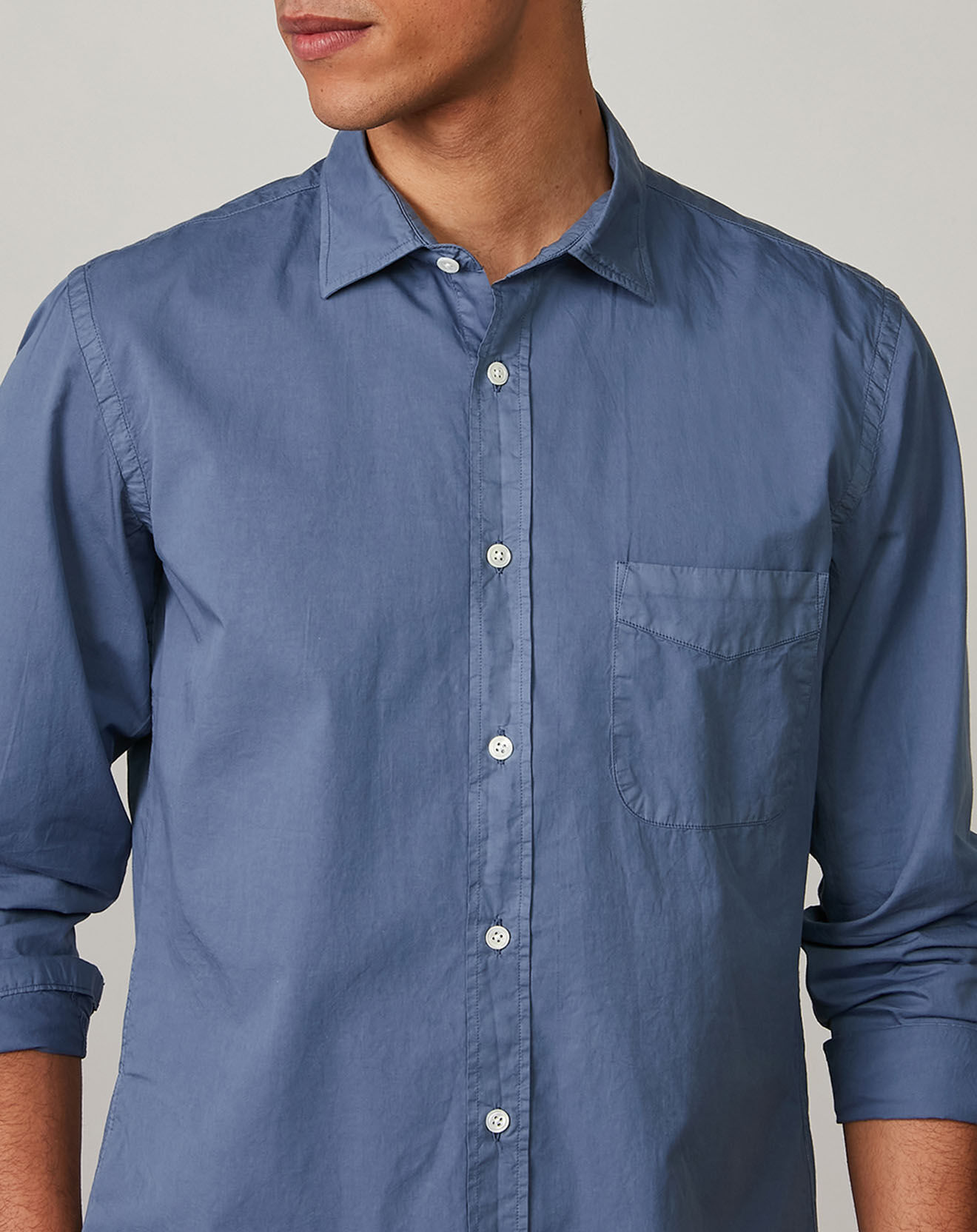 Hartford Chemise slim Storm Pat raf