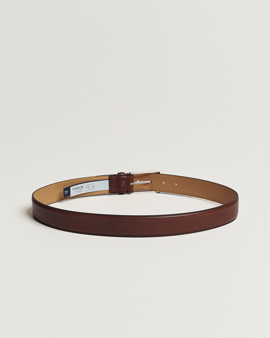 Tiger of Sweden Helmi Leather 3,5 cm Belt Brown