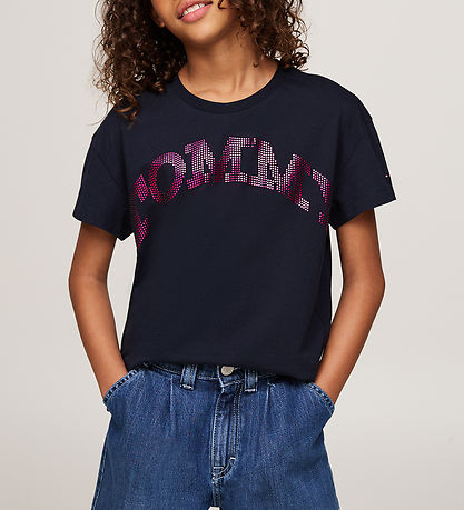Tommy Hilfiger T-Shirt - Tommy Dot Folie - Desert Himmel