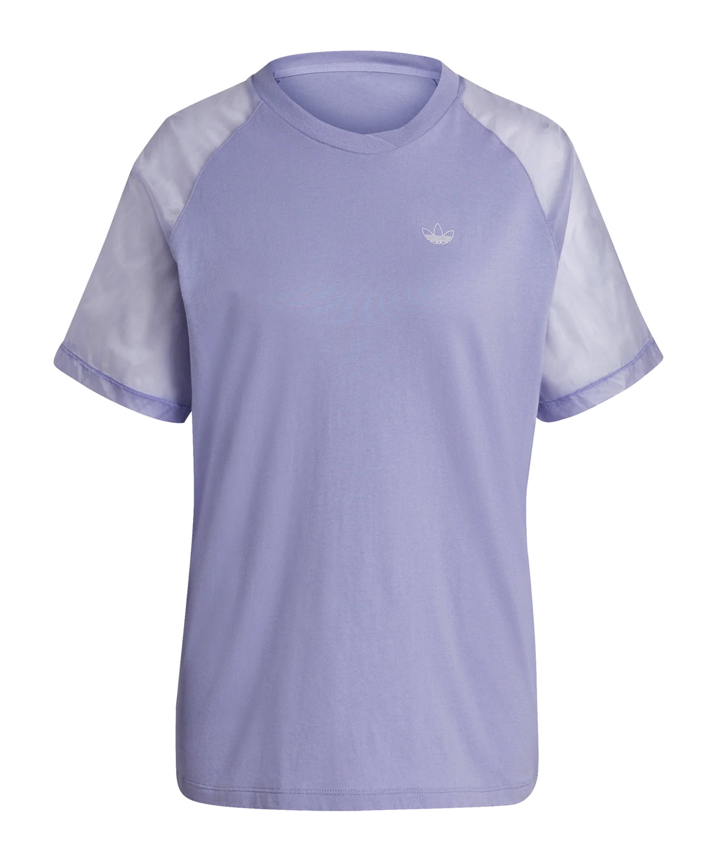 adidas Originals T-Shirt Damen Lila Weiss