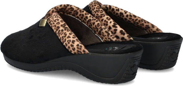 Nelson Home pantoffels zwart