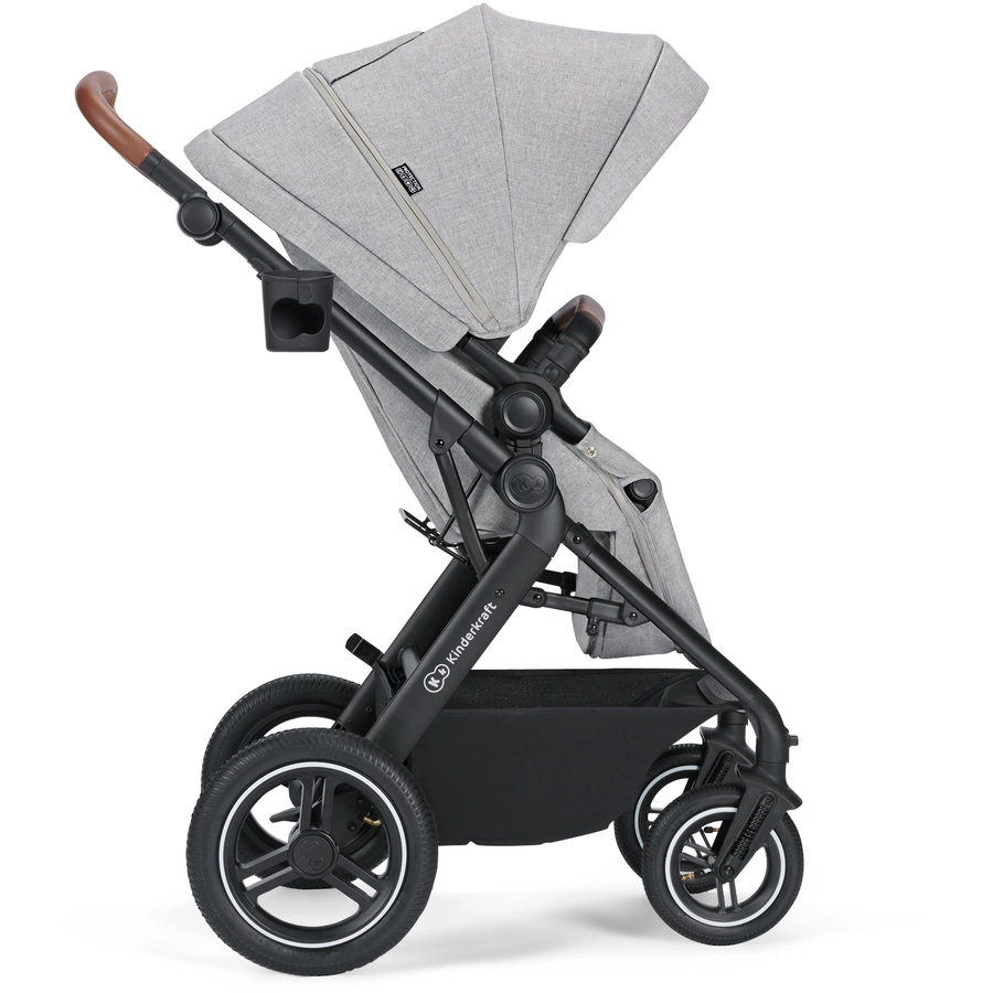 Kinderkraft Kinderwagen B Tour 3 in 1 Mink Pro Light Grey