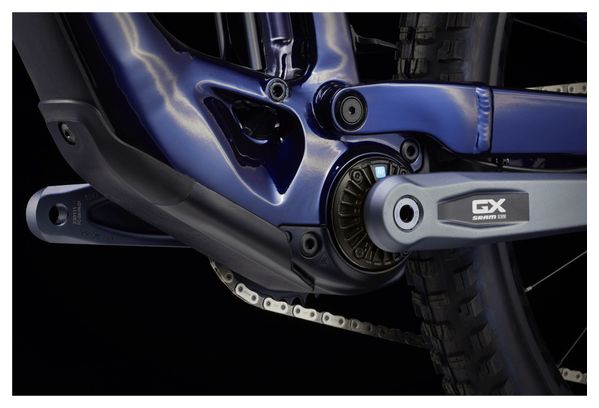 VTT Électrique Tout-Suspendu Trek Fuel EXe 8 Sram GX Eagle AXS 12V 360 Wh 29'' Rouge/Bleu Foncé 2024