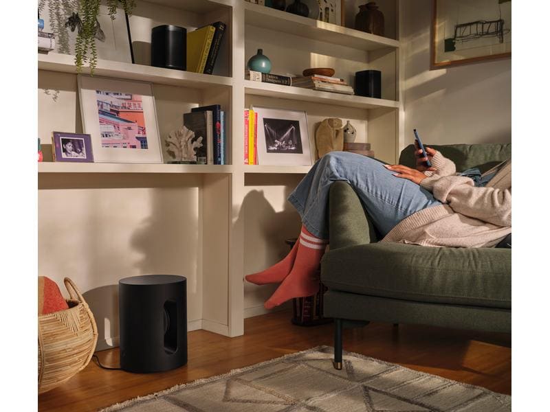 Sonos Smart Soundbar Beam Gen 2 Kit Sub Mini Schwarz Beeindruckende Soundbar für das gesamte Zuhause inklusive Subwoofer