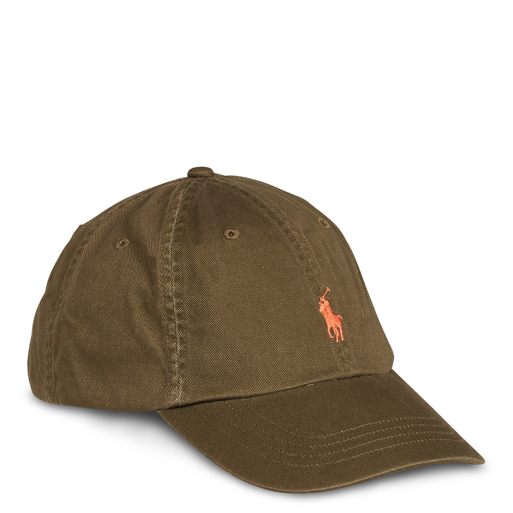 Casquette logo brodé en coton | Vert