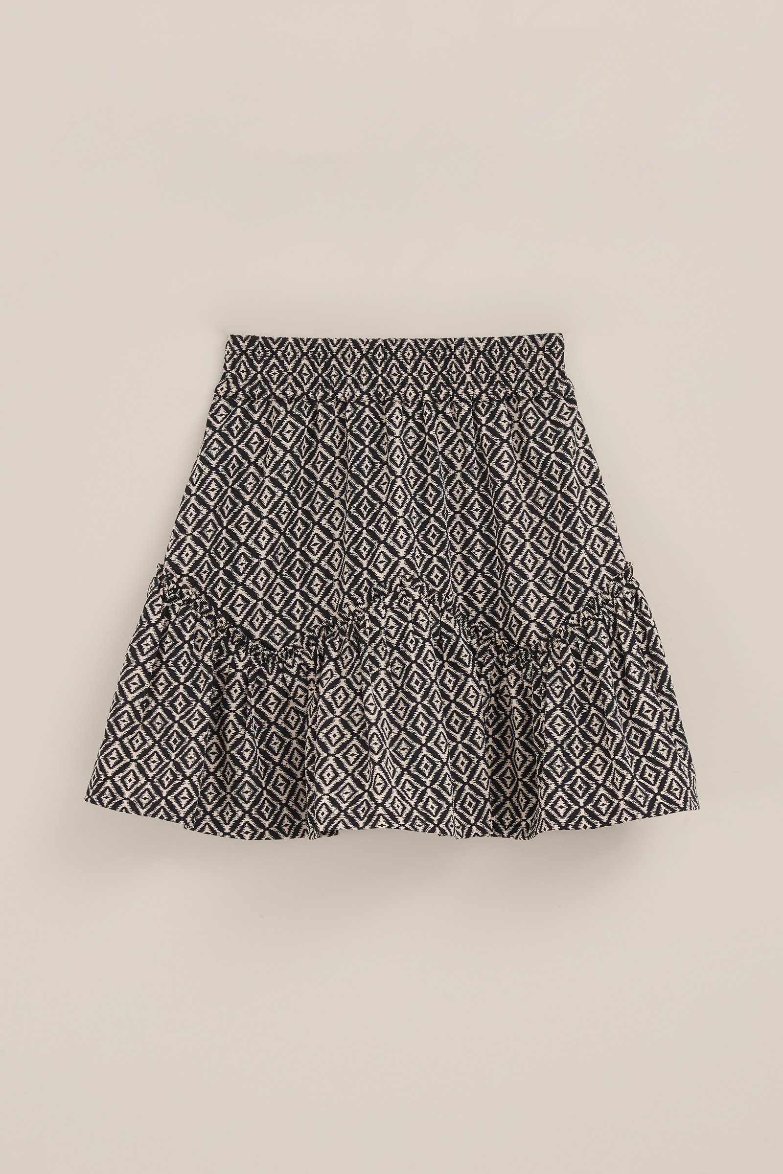 Meisjes rok met dessin WE Fashion Zwart