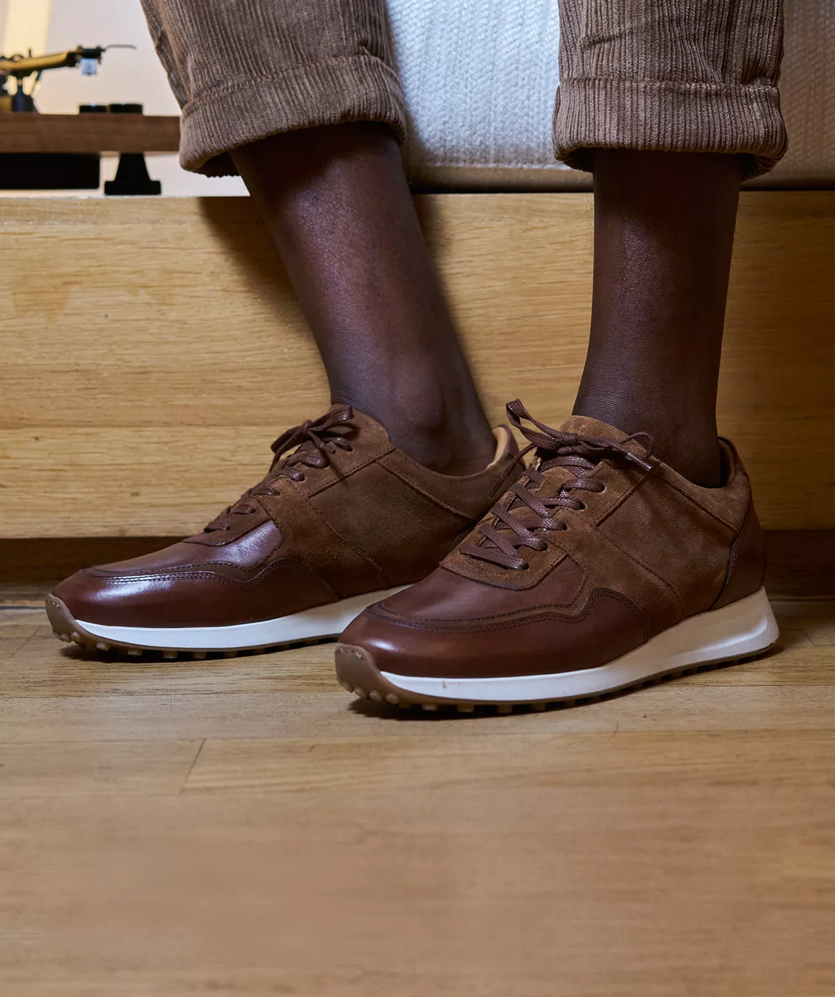 Sneakers SMITH Marron