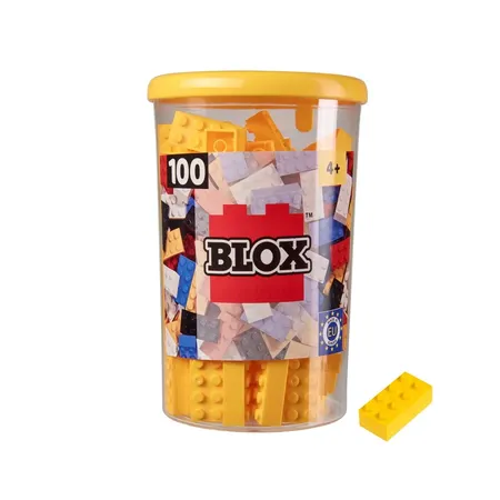Simba Blox 100 gelbe 8er Steine in Dose