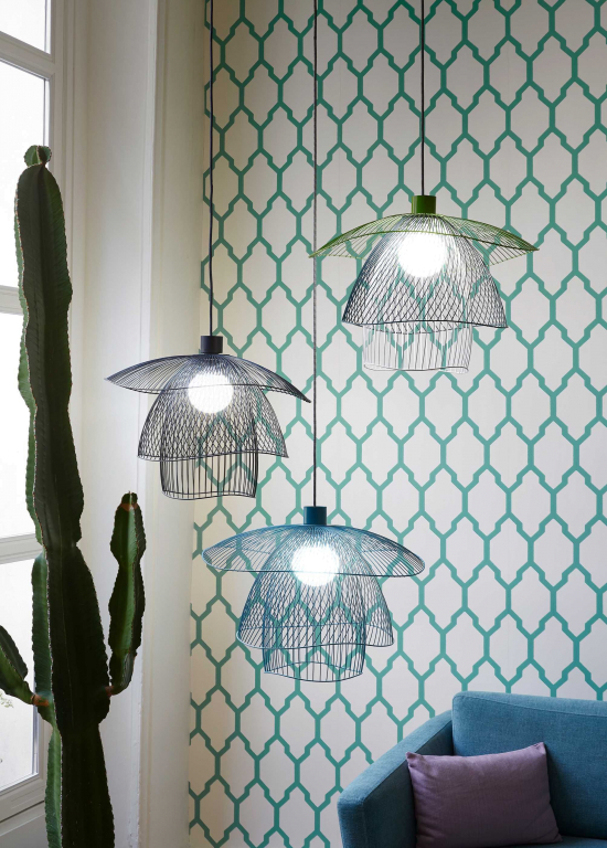 Forestier Papillon hanglamp Ø56 small zwart