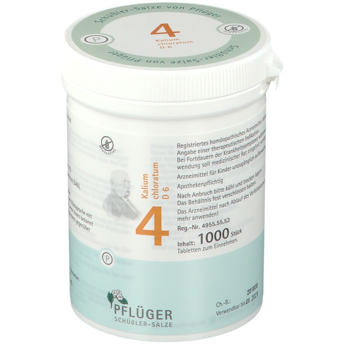 Biochemie Pflüger® Nr. 4 Kalium chloratum D6 Tabletten