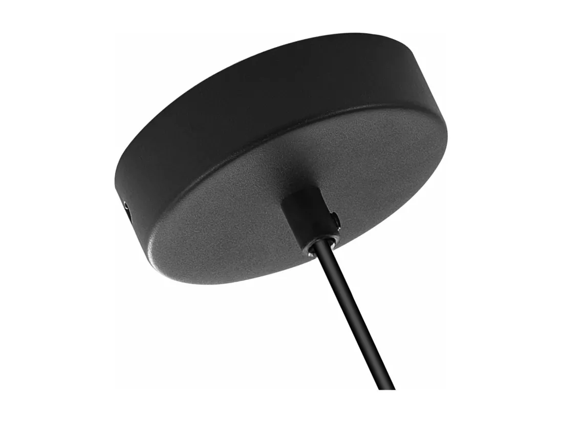 NETTLIFE Suspension Vintage 1 flamme Lampe à suspendre noir Lampe à suspendre Réglable en hauteur E27
