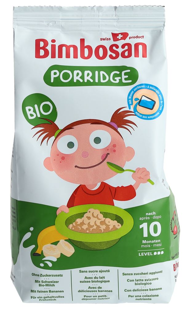 BIMBOSAN Bio-Porridge<br>400 g, Beutel