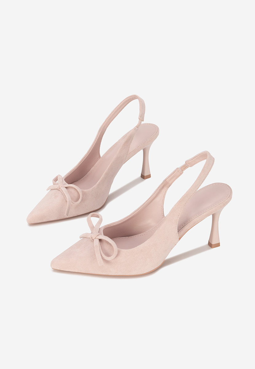 Chaussures slingback roses Kamela