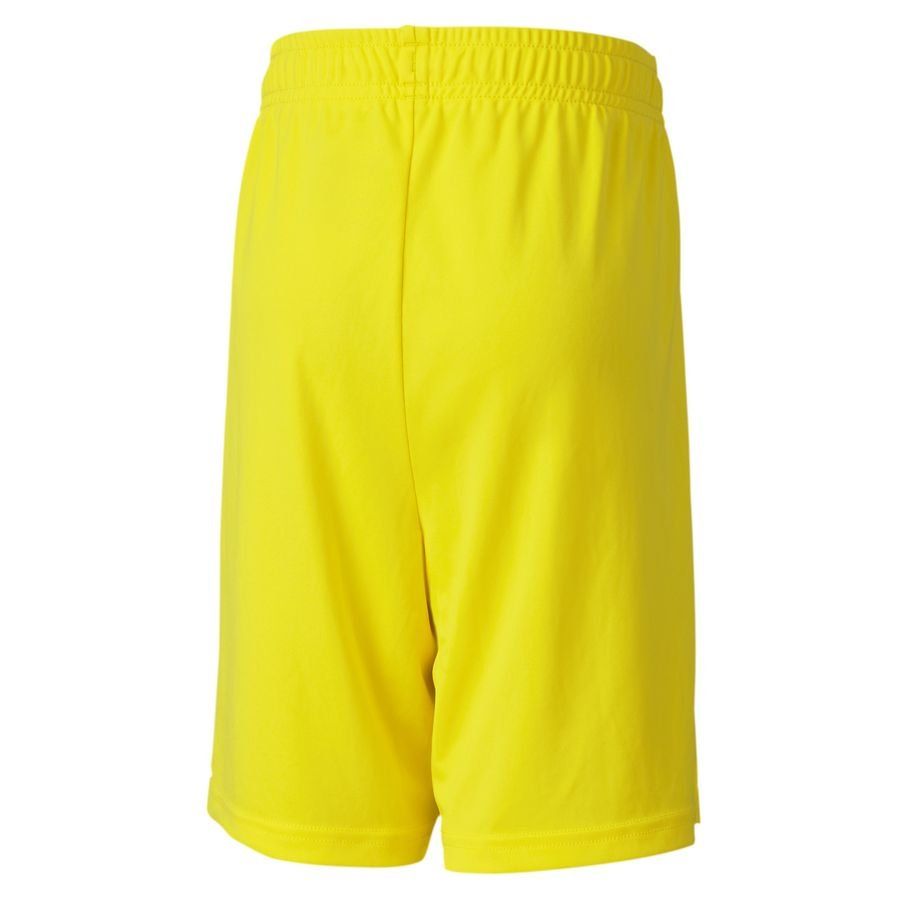 PUMA Short de Foot teamGOAL 23 - Jaune Enfant