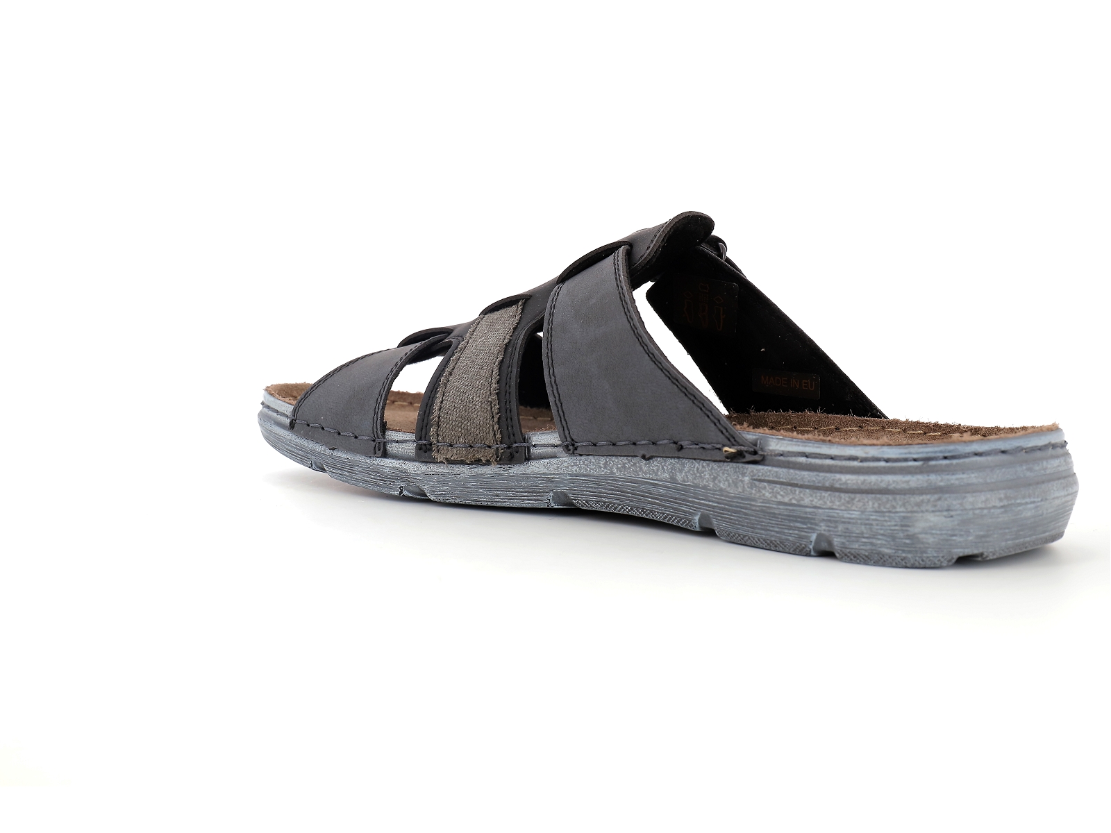 P brand-8002 Synthétique Noir Gris