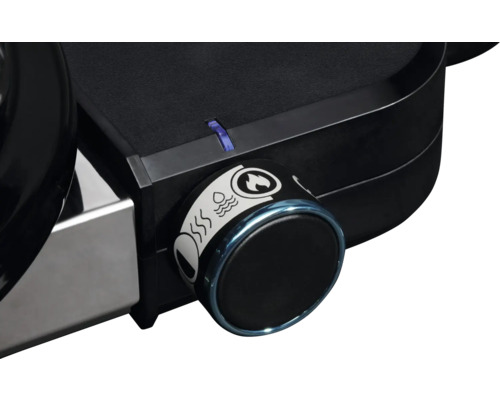 Weber Lumin Compact 2200 W elektrische grill, zwart, inclusief dekselthermometer, vetopvangbak, grillrooster en netsnoer.