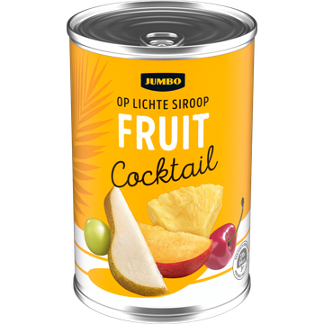 Jumbo Fruitcocktail op Lichte Siroop 410 g