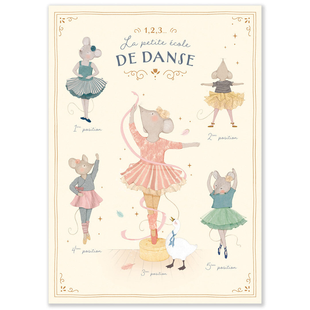 Moulin roty poster la petite école de danse