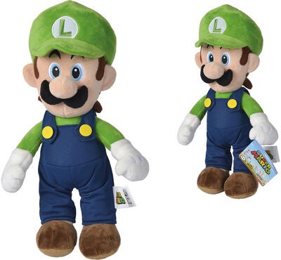 Nintento Luigi Plysjfigur 30 Cm