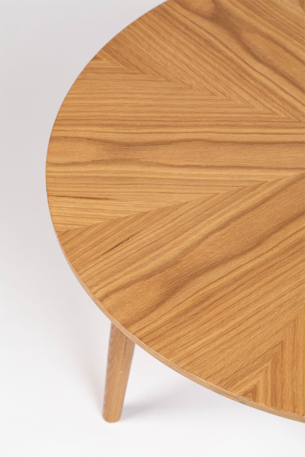 Couchtisch rund FABIO 80 cm Eiche