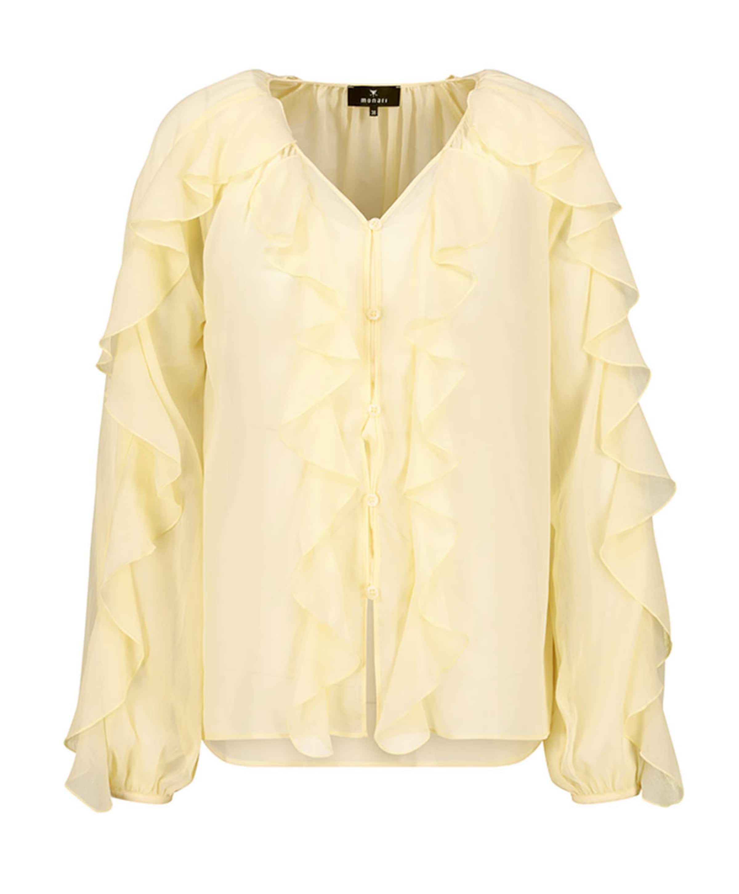 Monari Dames blouse geel