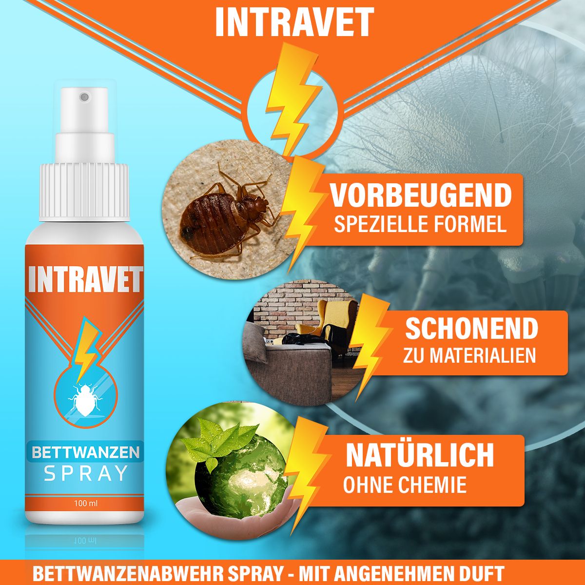 Intravet® | Bettwanzen Spray